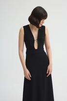 Delphine Black Dress - 3