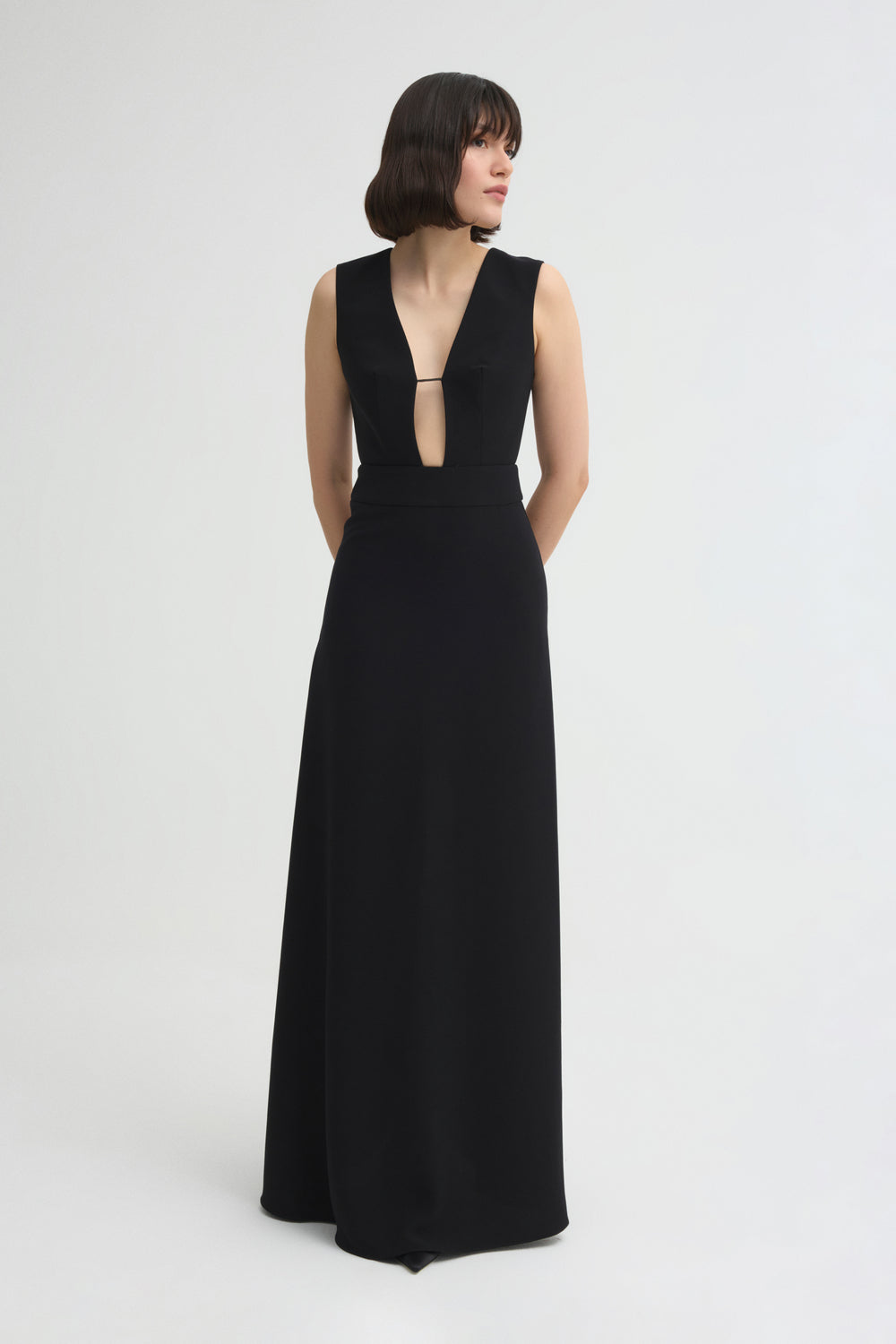 Delphine Black Dress - 4