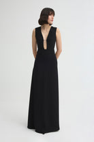 Delphine Black Dress - 4