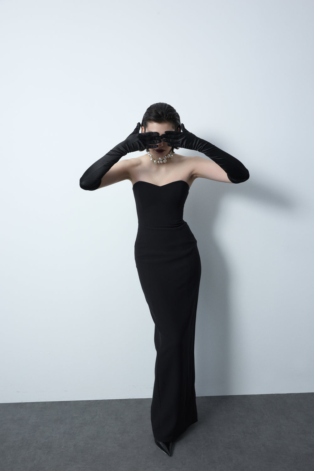 Anna Black Dress - 1