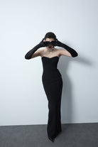 Anna Black Dress - 1