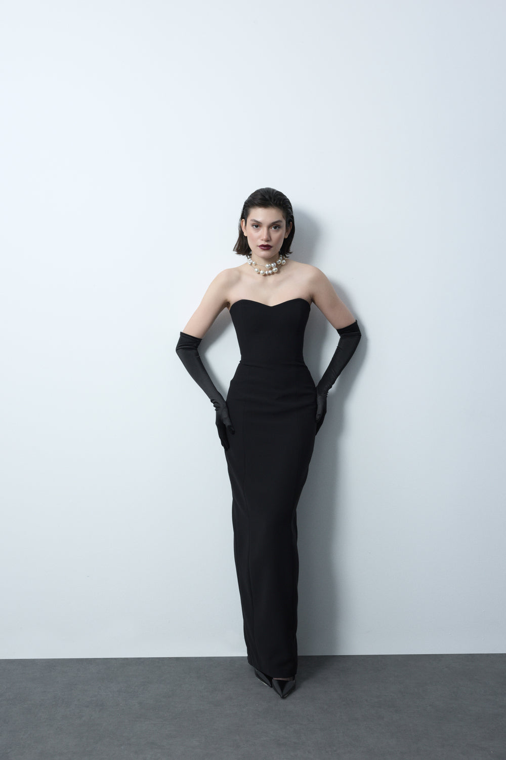 Anna Black Dress - 2