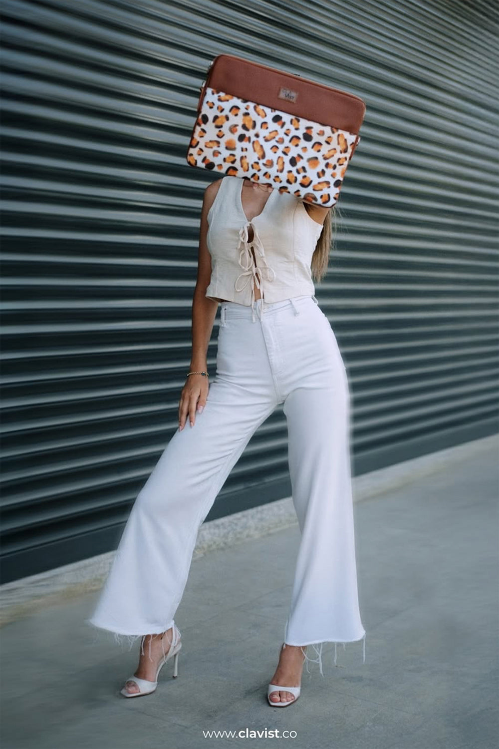 Leopar Desenli Laptop & Macbook & Ipad Kılıfı - 2