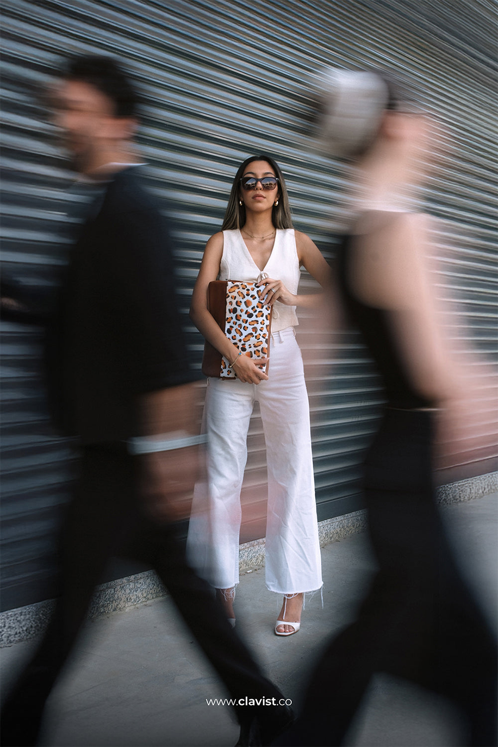 Leopar Desenli Laptop & Macbook & Ipad Kılıfı - 4