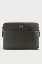 Vegan Deri Portföy Çanta Haki - 0