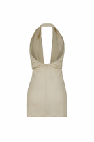 Sandy Halter Mini Dress - 1