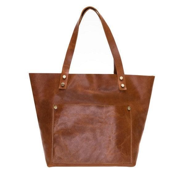 Moon Heritage Luxe Tote Medium Karamel Omuz Çantası - 0
