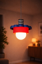 Sarkıt Lamba No.8 Çizgili Çok Renkli - 4