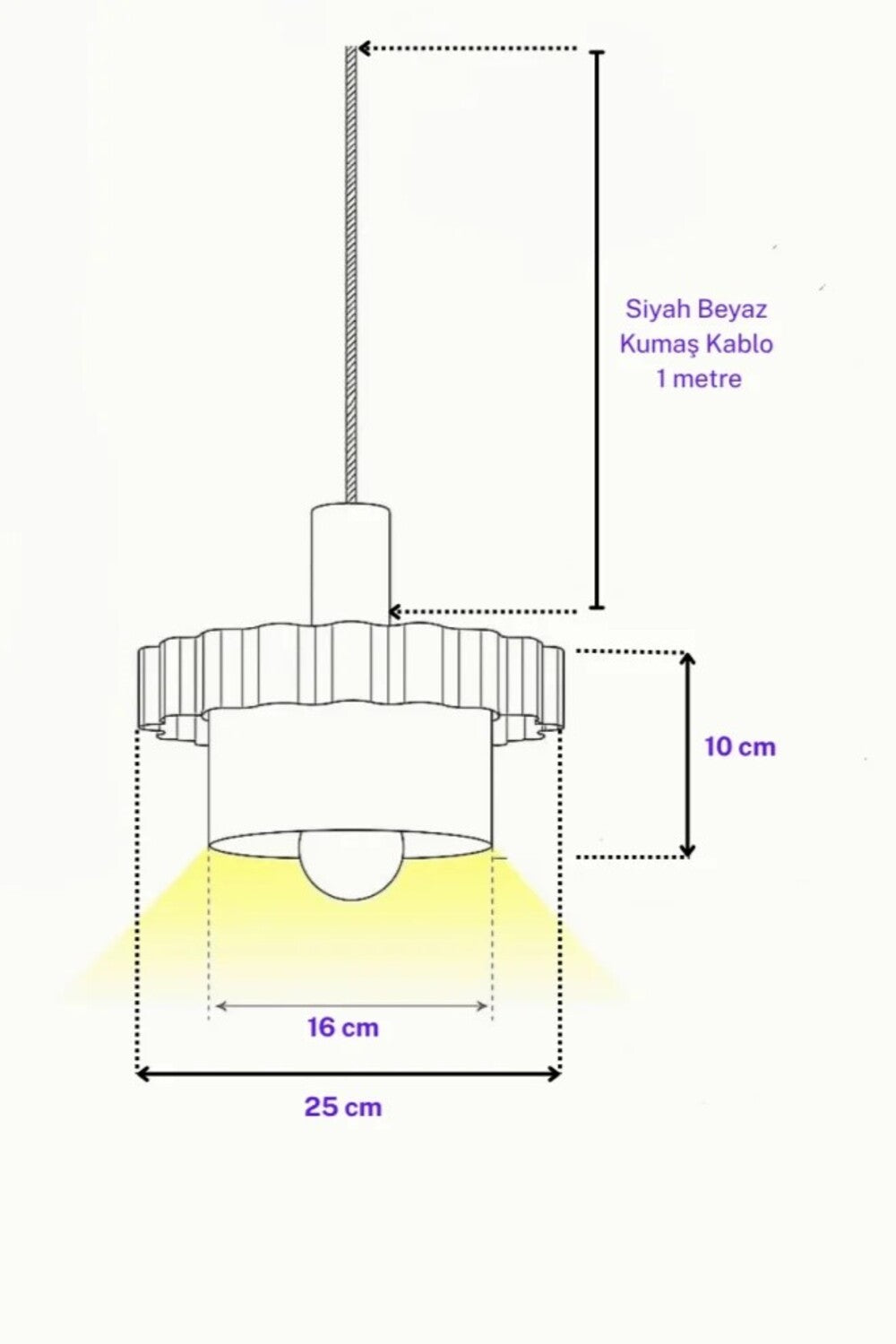 Sarkıt Lamba No.7 Çok Renkli - 7