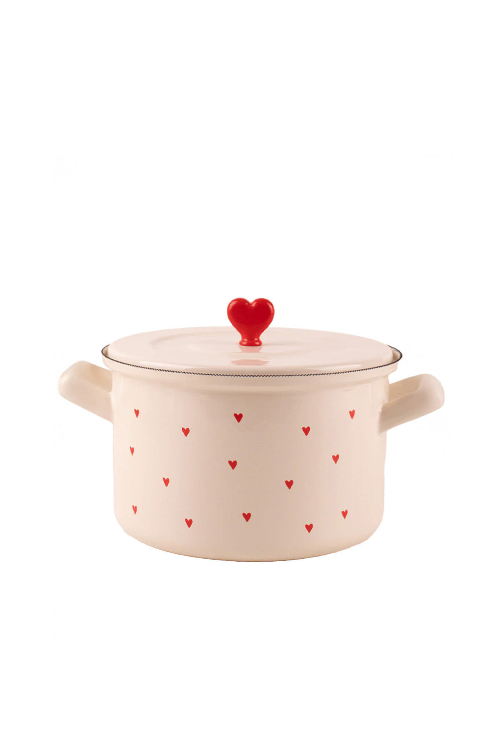 Cupid Emaye Kısa Tencere 18cm 1.5 Litre - 0