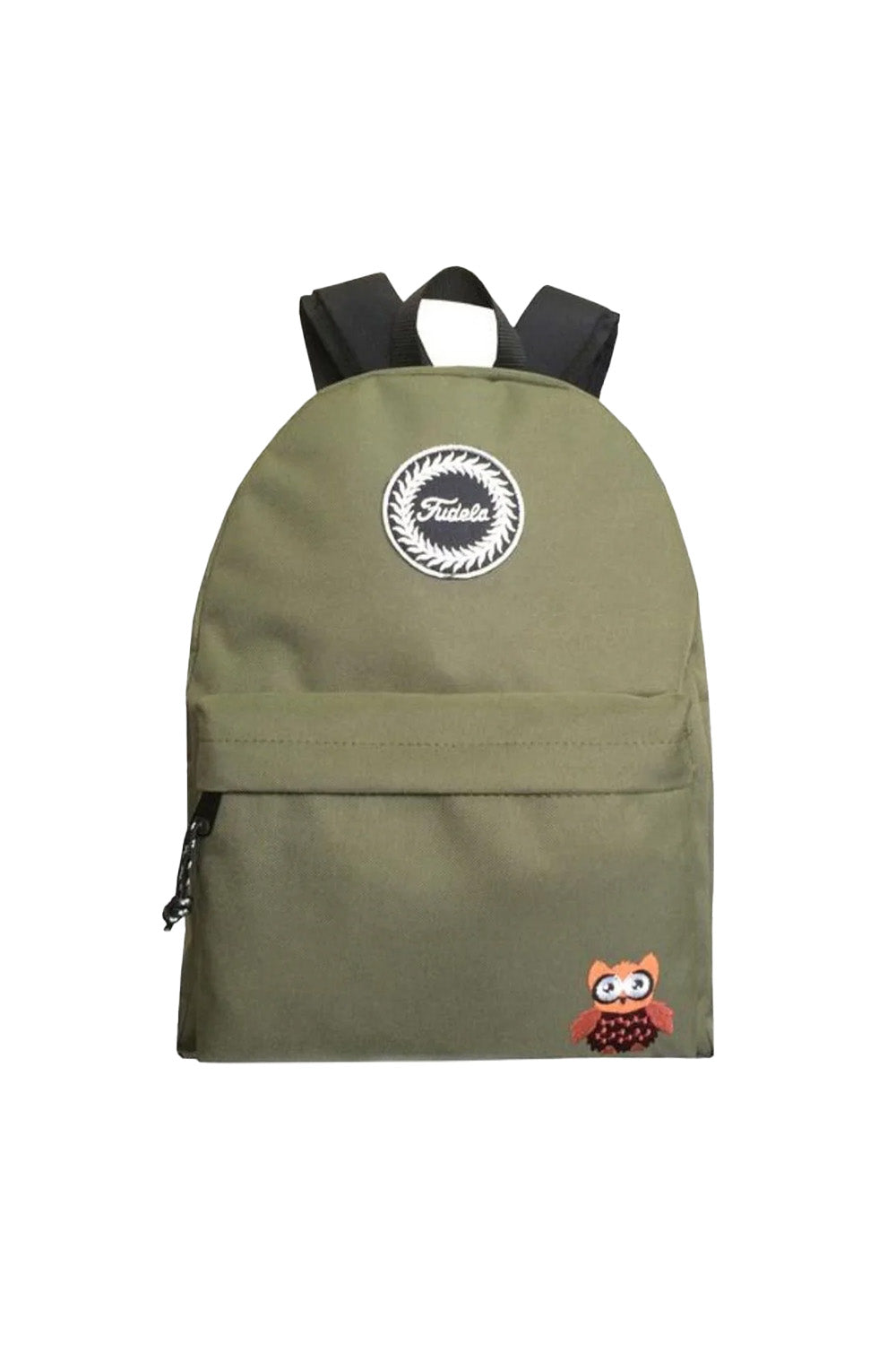 Zye Haki Baykuş Desenli Sırt Çantası - 0