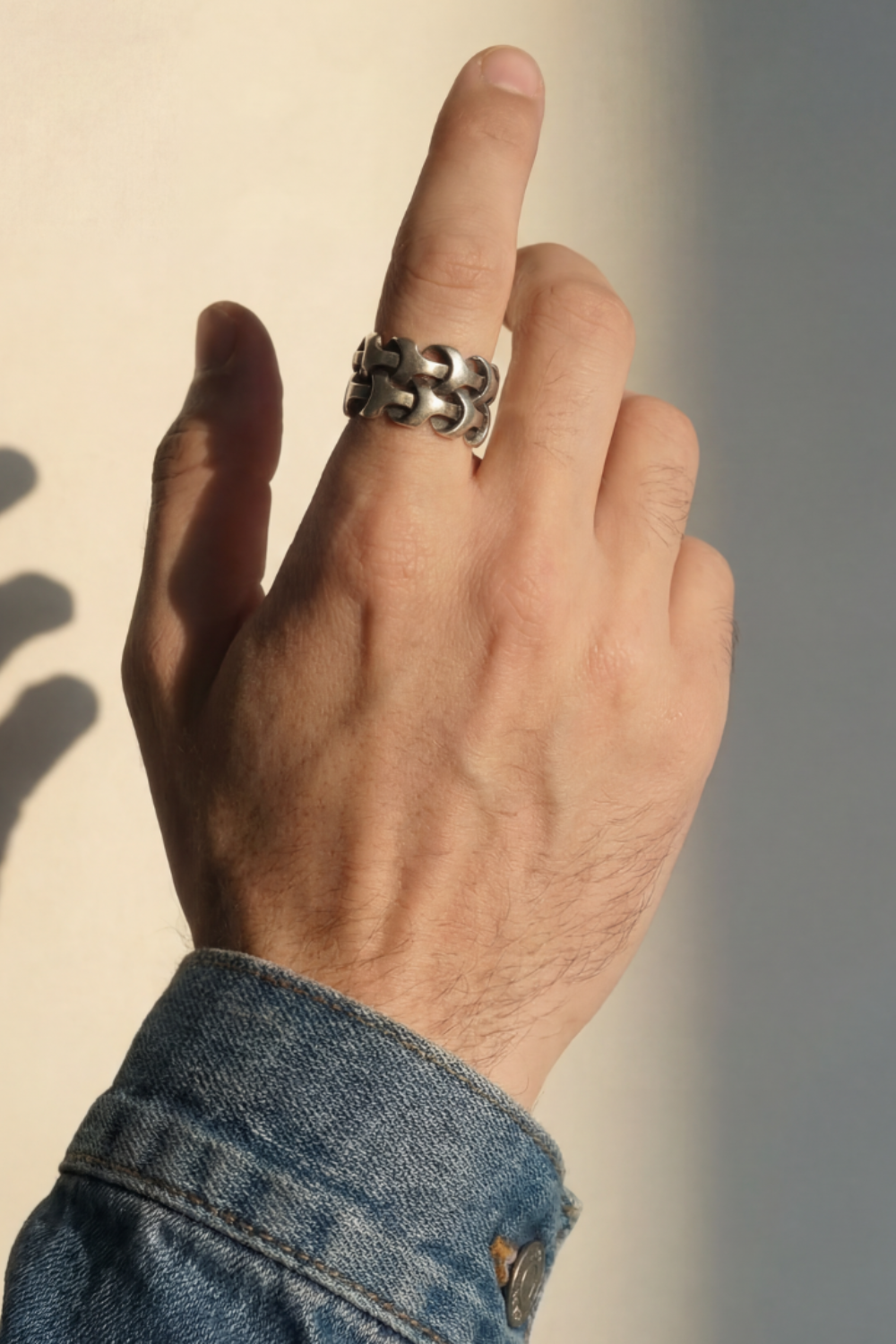 Rumi 925 Ayar Gümüş Yüzük - 7