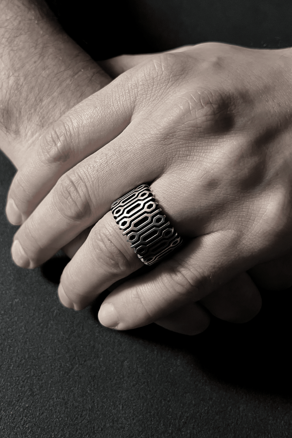 Pythagoras 925 Ayar Gümüş Yüzük - 3