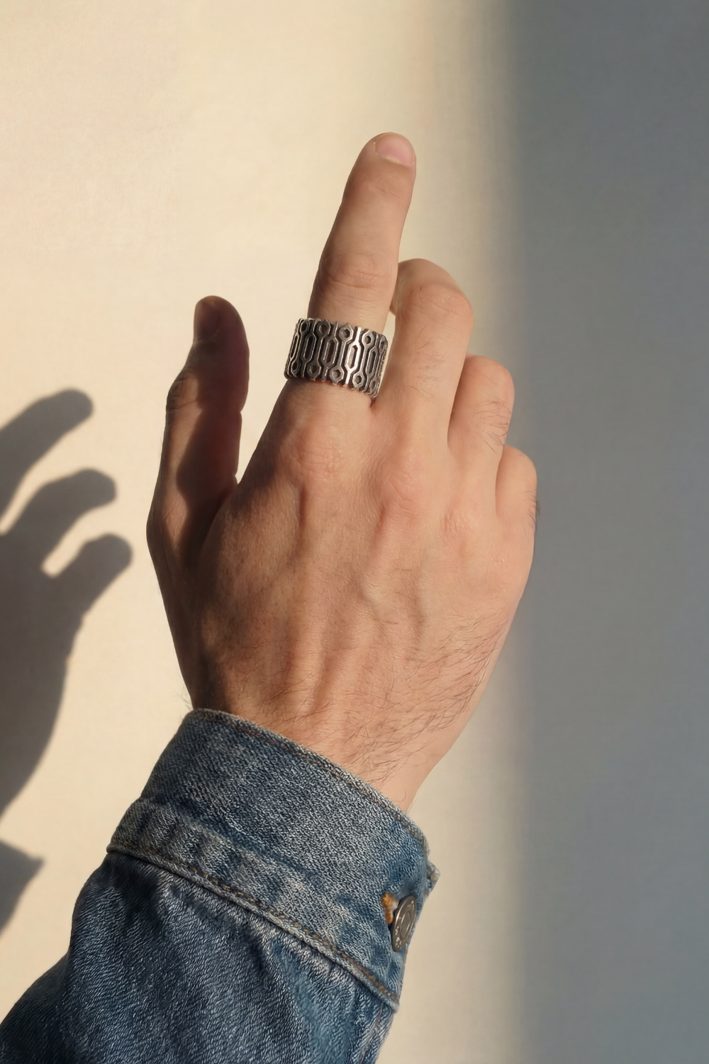 Pythagoras 925 Ayar Gümüş Yüzük - 7