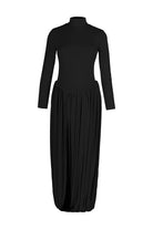 Serena Şalvar Elbise Siyah - 4