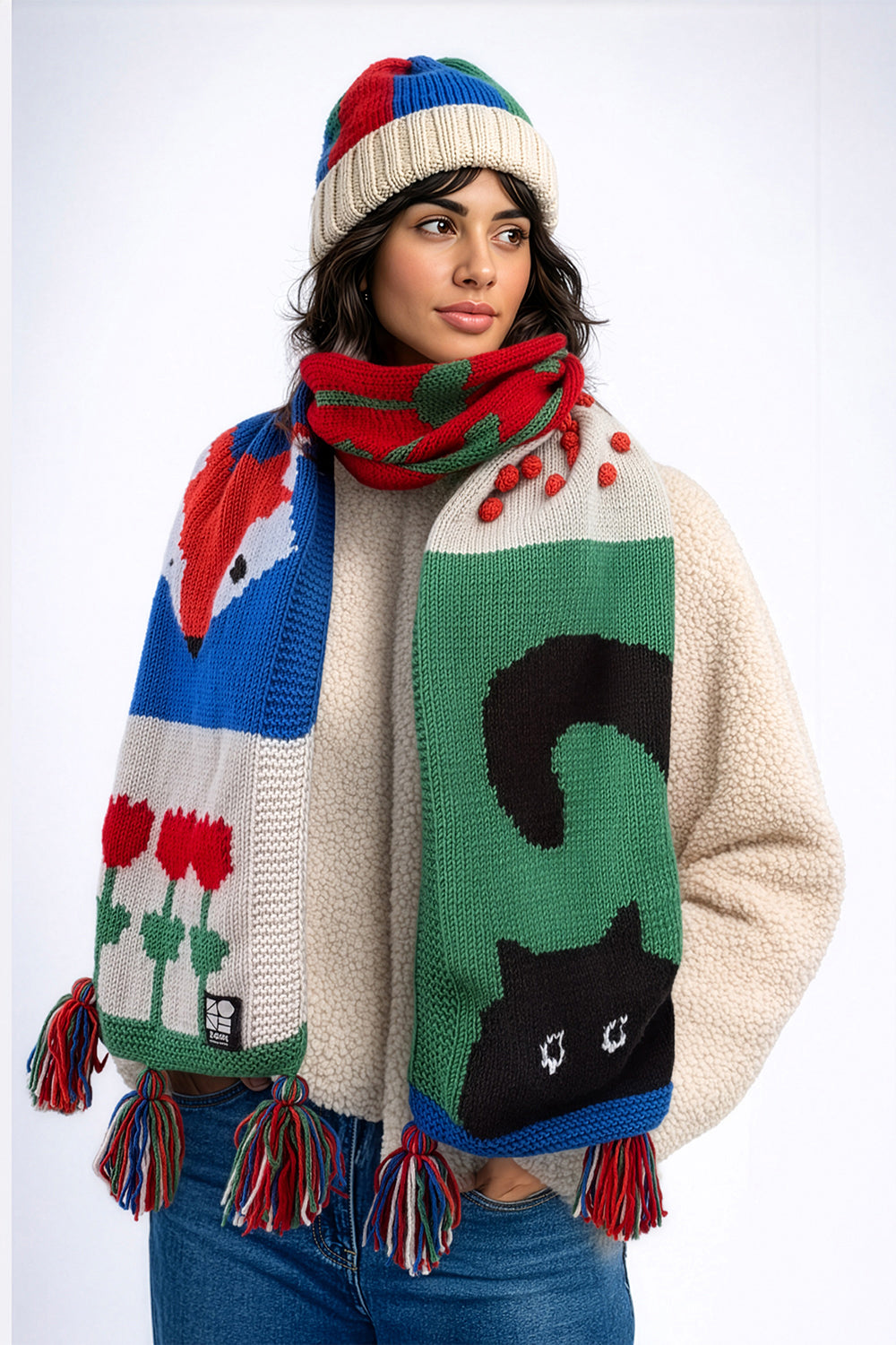 El Örgüsü Atkı - Pofito - 2