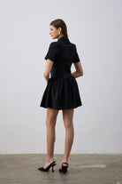 Sadia Ceket Mini Elbise Siyah - 4