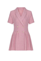 Sadia Ceket Mini Elbise Pembe - 3