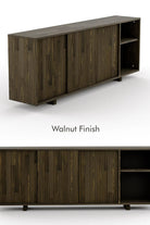 Masif Ahşap Yarı Açık Büfe - 1