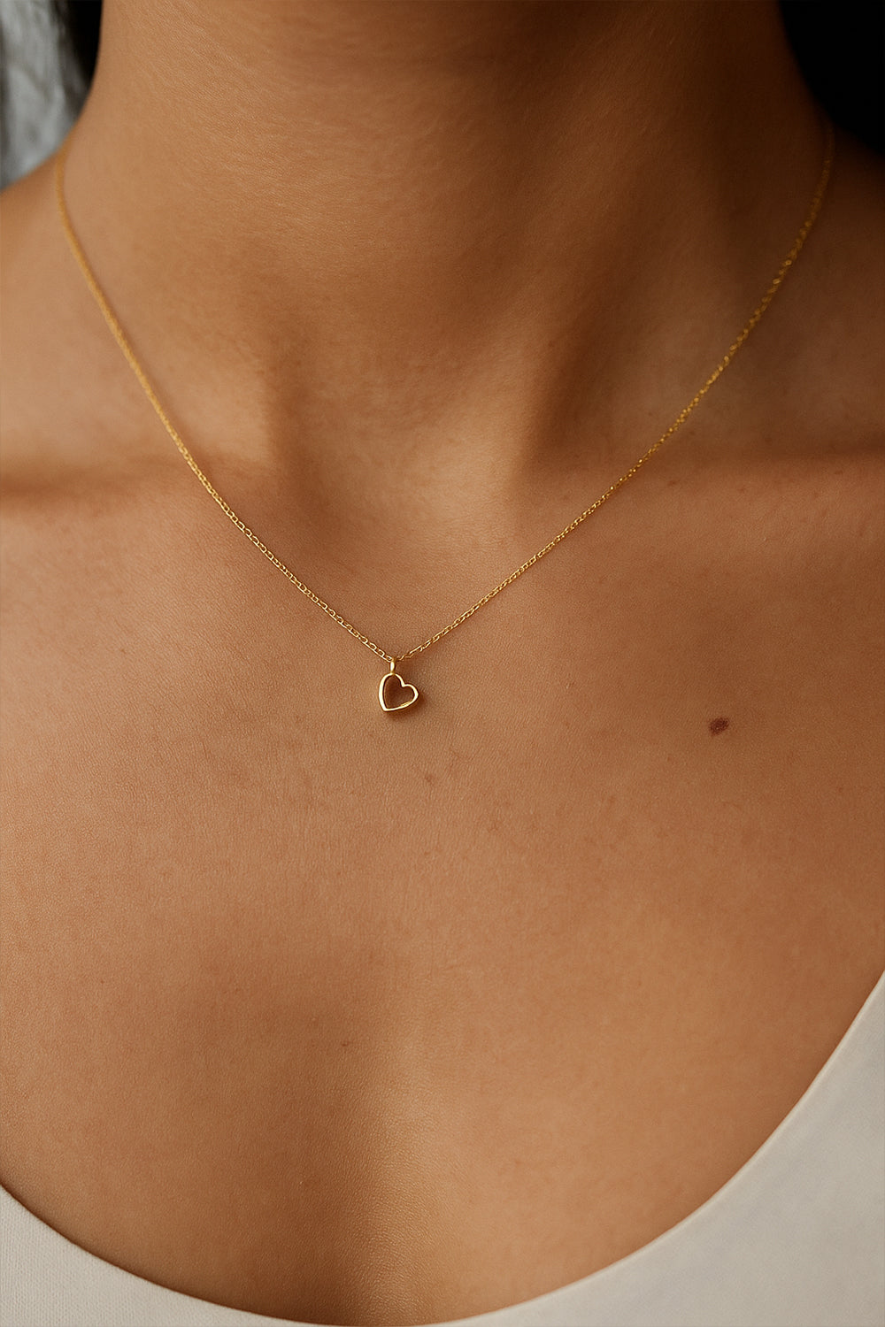 Pure Mini Kalp Kolye - 1