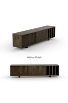 Masif Ahşap Dikey Bölmeli Tv Ünitesi - 6