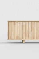 Masif Ahşap Dikey Bölmeli Tv Ünitesi - 8