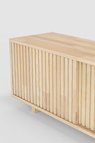 Masif Ahşap Dikey Bölmeli Tv Ünitesi - 6