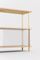 Renkli Kapak Seçenekli 3 Raflı Kitaplık - 4