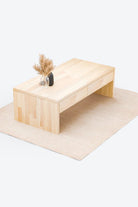 Masif Ahşap Çekmeceli Orta Sehpa (Rafsız) - 1