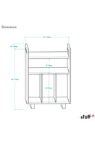 Masif Ahşap Plak & Pikap Depolama Ünitesi - 10