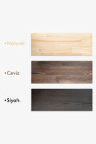 Masif Ahşap Minimalist Orta Sehpa - 4