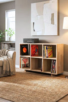 Masif Ahşap Açık Raf Ünitesi - 0