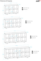 Masif Ahşap Açık Raf Ünitesi - 11