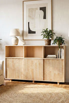 Masif Ahşap Yüksek Büfe & Konsol - 0