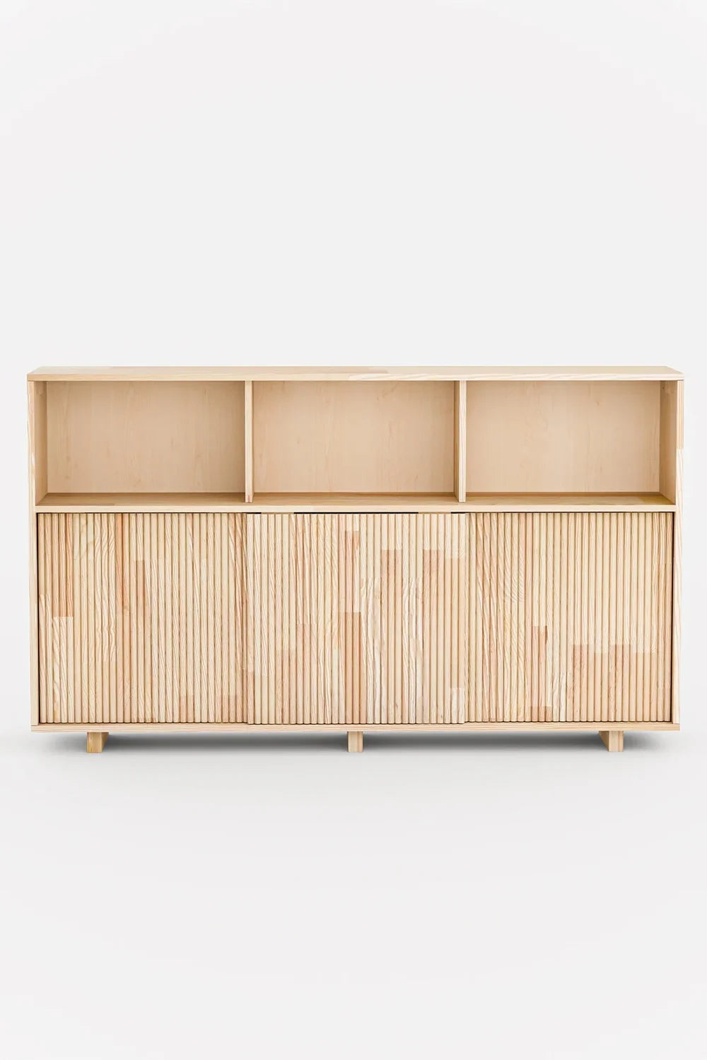 Masif Ahşap Yüksek Büfe & Konsol - 2