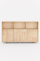 Masif Ahşap Yüksek Büfe & Konsol - 2