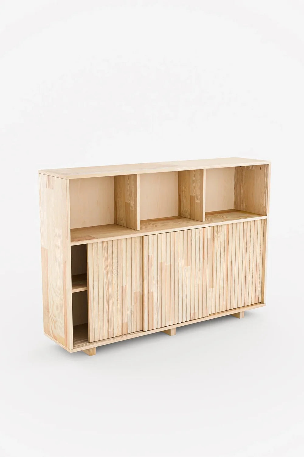 Masif Ahşap Yüksek Büfe & Konsol - 3