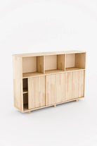 Masif Ahşap Yüksek Büfe & Konsol - 3