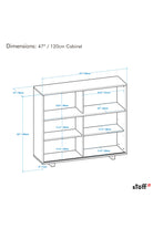 Masif Ahşap Yüksek Büfe & Konsol - 7