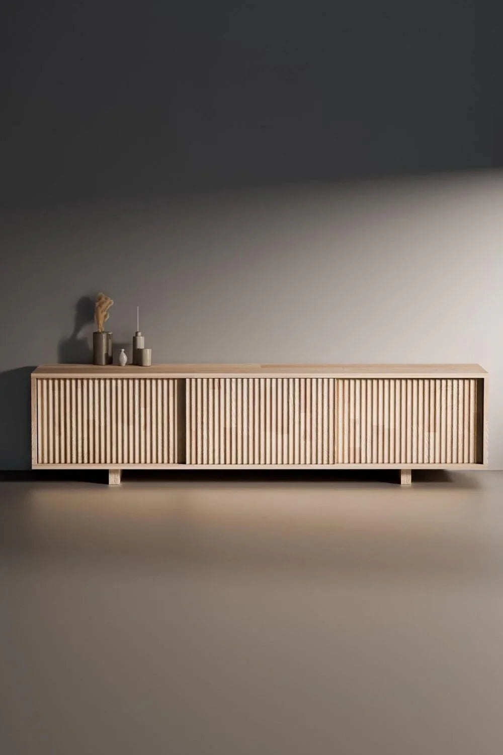 Masif Ahşap Tv Ünitesi - 0