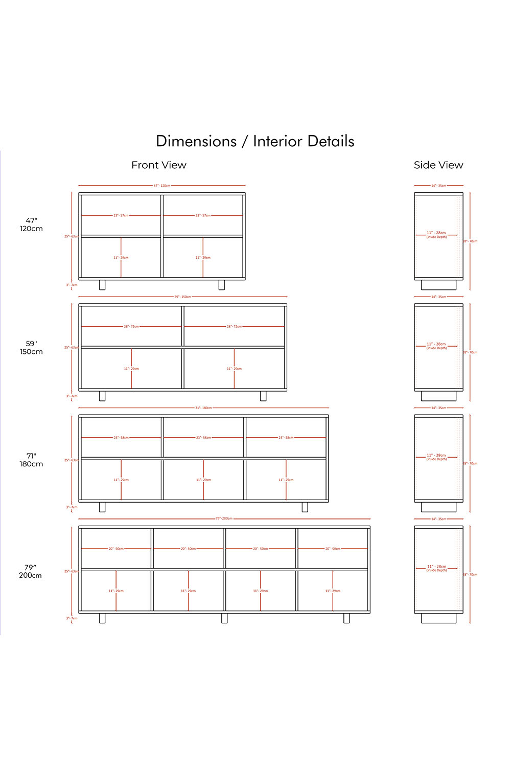 Masif Ahşap Büfe & Konsol - 9