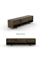 Masif Ahşap Açık Bölmeli Tv Ünitesi - 9