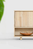 Masif Ahşap Açık Bölmeli Konsol - 1