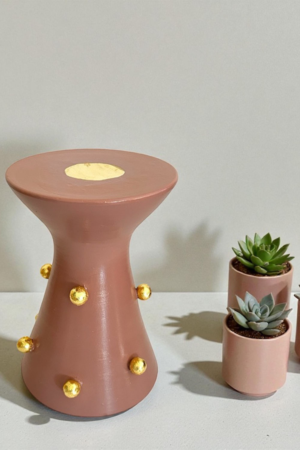 Rose&gold Seramik Sehpa - 3