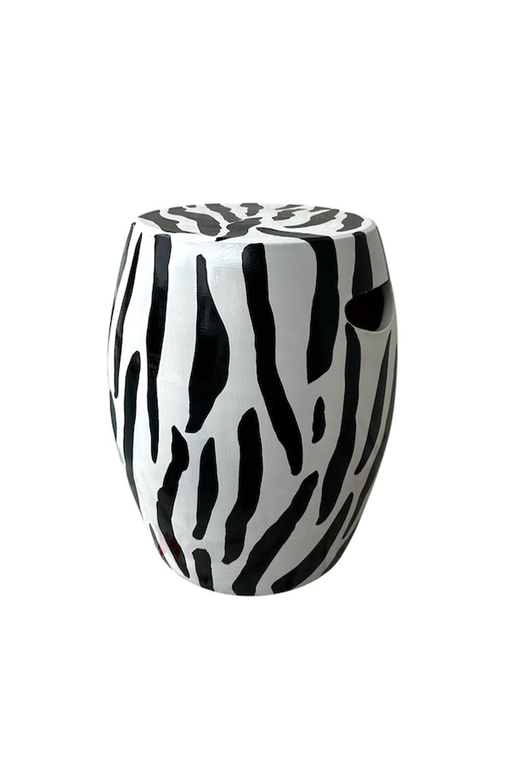 Zebra Desen Seramik Sehpa - 2