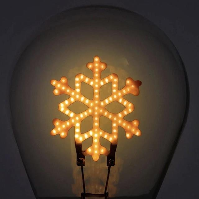 Yılbaşı Led Masa Işığı Kar Tanesi - 3