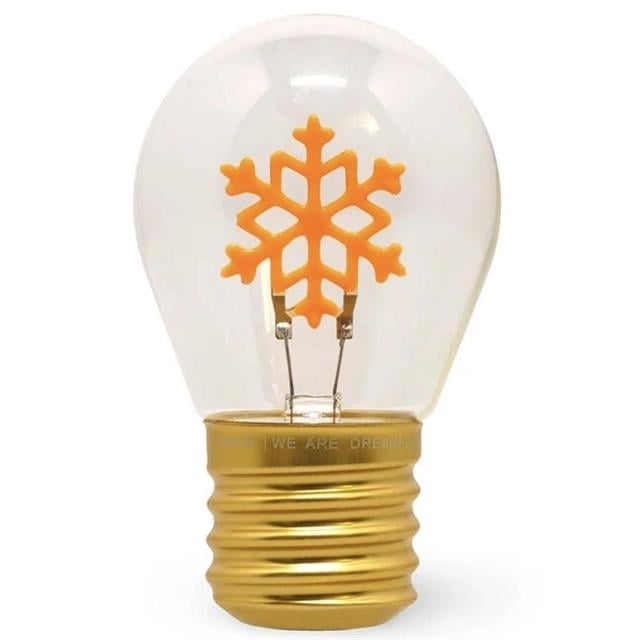 Yılbaşı Led Masa Işığı Kar Tanesi - 5