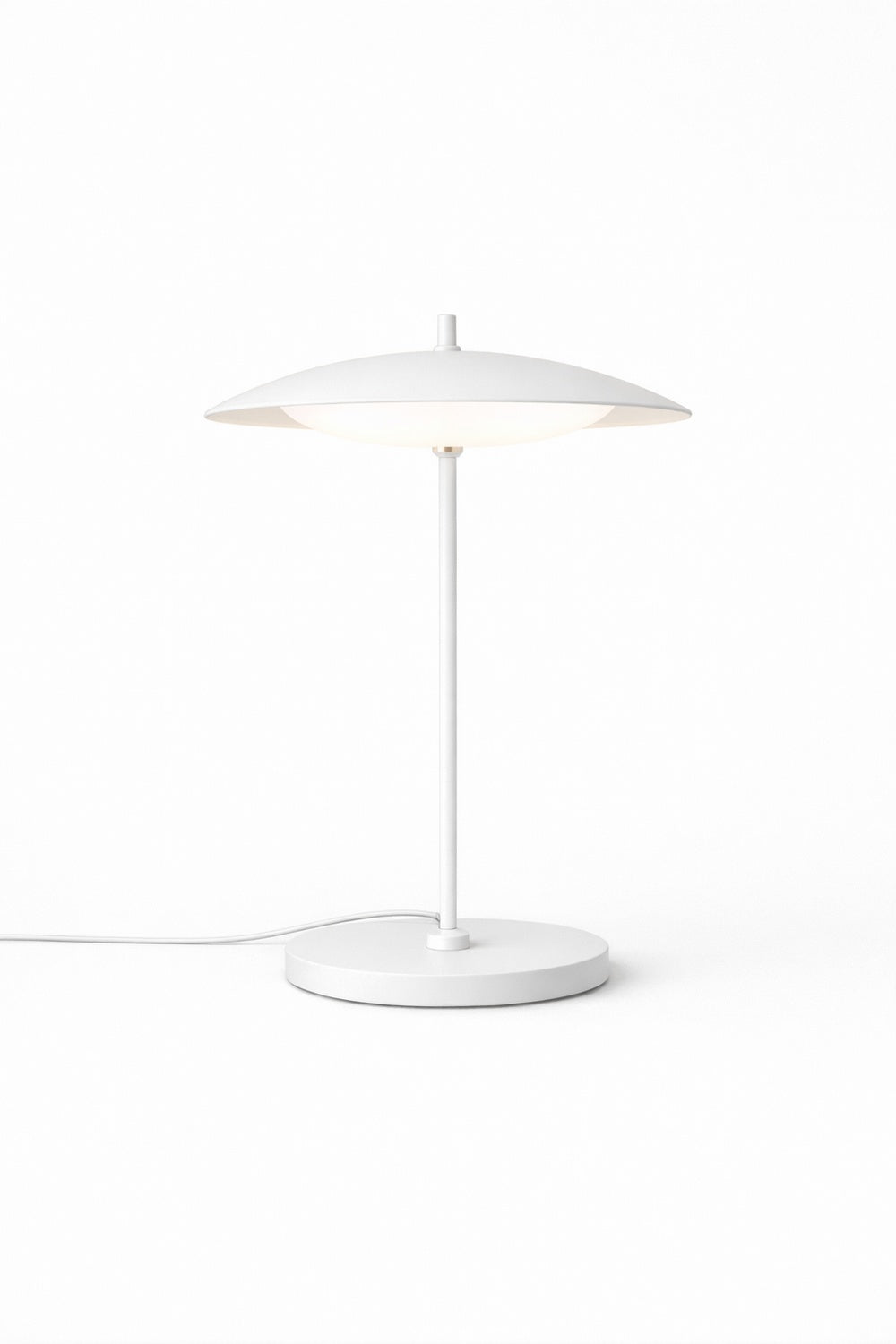 Modern Masa Lambası 1l Beyaz - 2