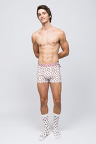Valentine Collection Erkek Boxer Burgundy Hearts - 3