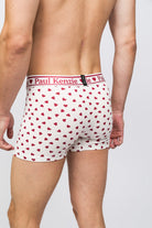 Valentine Collection Erkek Boxer Burgundy Hearts - 6